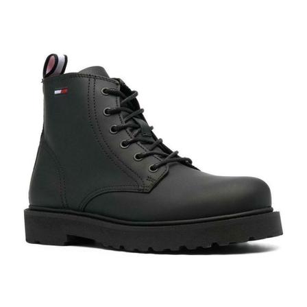 Tommy Jeans, Lace-up boots Zwart, Heren, Maat:41 EU
