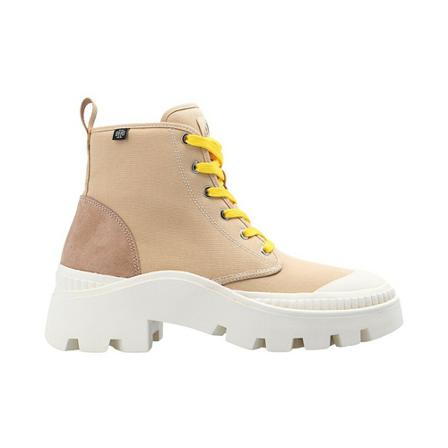 Tory Burch Camp Ankle Laarzen , Beige , Dames , Maat: 40 EU Laarzen