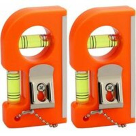 2 stk Magnetisk Lommenivå Horisontalt Vertikalt Mini Presisjonsnivå med Nøkkelring Verktøy Lommenivå 854520mm Liten Magnetisk Nivå