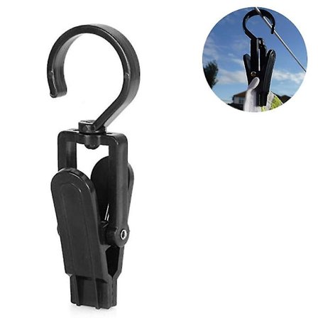 20 stk. støvlekrogclips, vasketøjskrog til ophængning af tøj, rustfrit stål