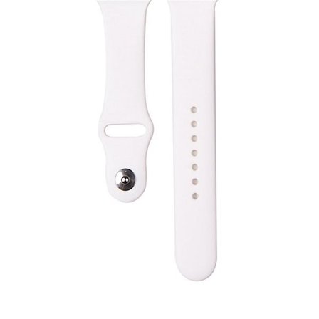 Devia Sportsarmbånd for Apple Watch 49mm/ 46mm/ 45mm/ 44mm - Hvit