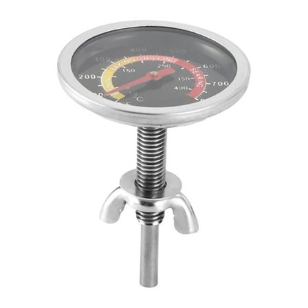 10-400°C (50-800°F) Grilltermometer för grillugnar Temperaturdetektor Professionella rostfria kökstillbehör