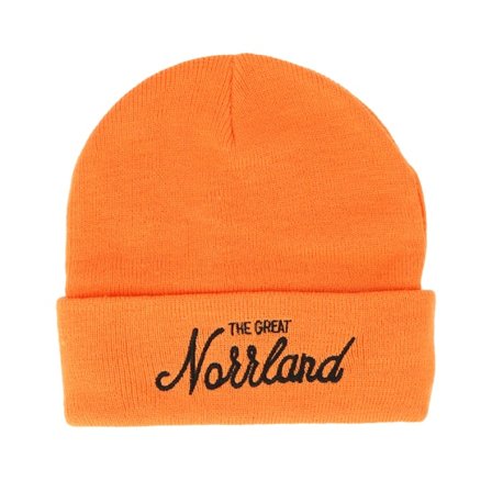 SQRTN - Naranja cuff Beanie - Great Norrland Orange Beanie @ Hatstore