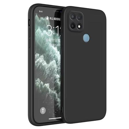 Redmi 10C NFC - Elegant Skyddsskal i Matt Silikon Svart
