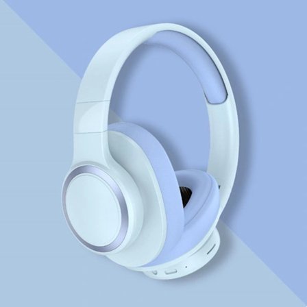 Öron Bluetooth Hörlurar Trådlöst Headset BLÅ Blå
