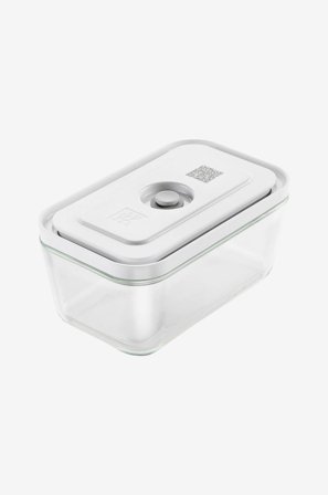 ZWILLING - Vakuumbeholder M Fresh & Save 900 ml Glas - Hvid - Opbevaringsbeholdere - Fra Homeroom