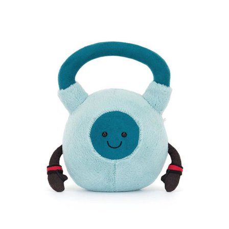 Jellycat 19 cm Amuseables Sports Kettlebell pehmolelu