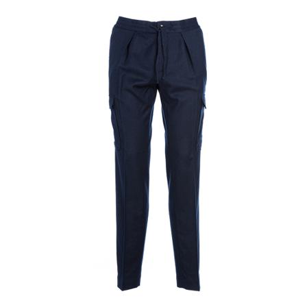 Incotex, Trousers Blauw, Heren, Maat:L