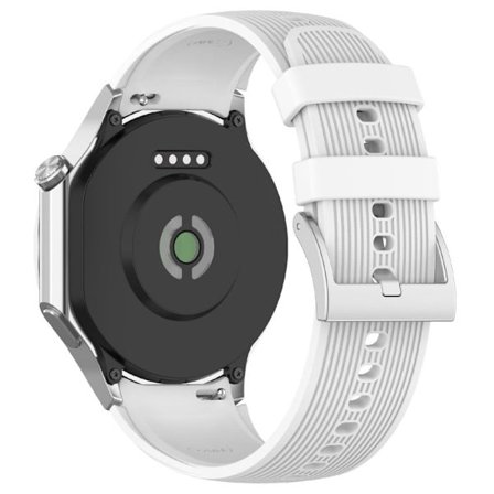 Silikonarmband Oppo Watch X2 / X / OnePlus Watch 3 / 2 / 2R Ersättningsarmband - Vit
