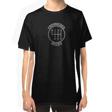T-shirt med manuell växellåda L