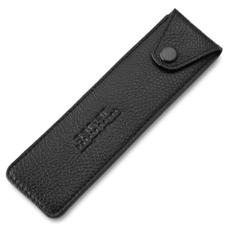 Sort Læderetui til mænd - Barberknive