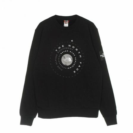 The North Face crewneck sweatshirt man galahm graphic crew Sort, Herre Sweatshirts