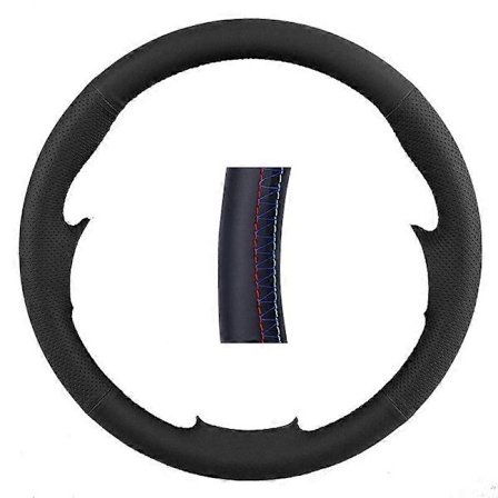 Kunstlæder ratdæksel kompatibelt med M.ercedes B.enz E-klasse W211 E230 E350 E280 CLS-klasse CLS 350 500 G AMG SL CLK-Perfekt