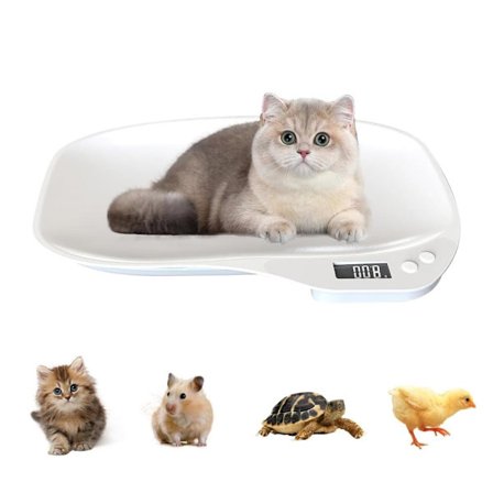 Djurvåg - Digital dyrevægt - vægt 15 kg (±1 gram)