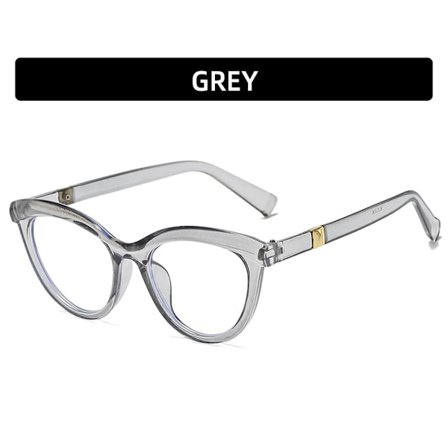 Cat Eye Solglasögon Anti Blue Light Glasögon GRÅ GRÅ