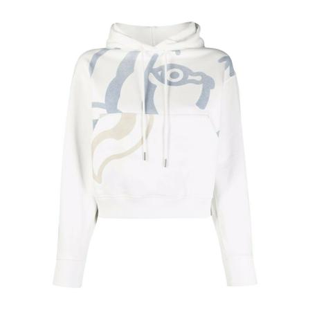 Kenzo, Hoodies Wit, Dames, Maat:M,print