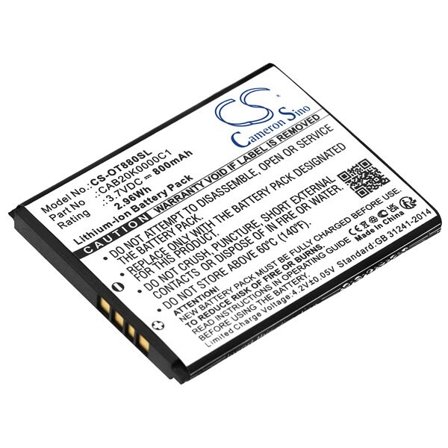 Batteri til SmartPhone, mobil til T-Mobile Sparq II, Sparq 2, 875 osv.