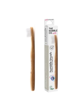 The Humble Co. - Eco-friendly Bamboo Toothbrush For Kids - Humble Brush Ultrasoft White