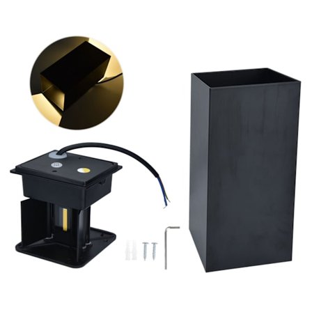 LED Vegglampe Stilig Korrosjonsbestandig Ikke-blendende Design