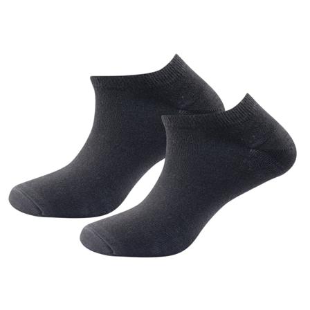 Devold Daily Shorty Sock 2-Pack Men everyday socks Black 36-40