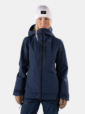 EQPE Rido Shell Jacket 2.0 Navy Blazer Skijacke Damen L