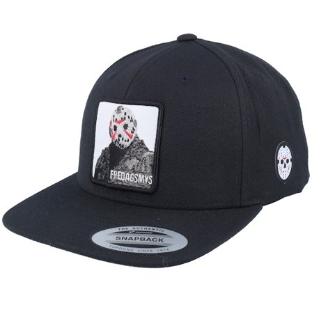 Scenes - Černá snapback Kšiltovka - Fredagsmys Black Snapback @ Hatstore