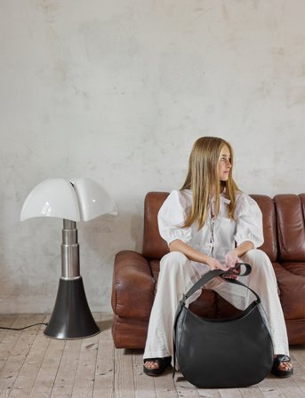 Elodie Details Changing Bag Moon Bag - Black - Black - ONE SIZE