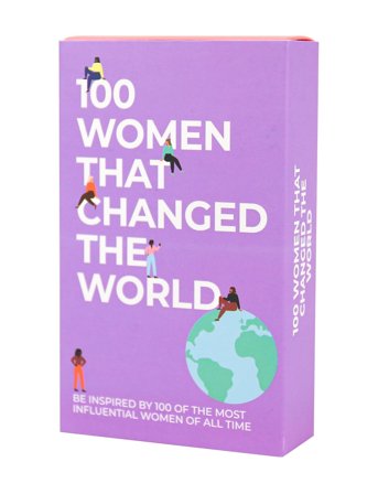Cards 100 Women Purple Gift Republic