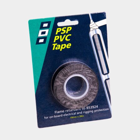 Rigging tape PSP PVC Tape, 19 mm x 20 metres, black