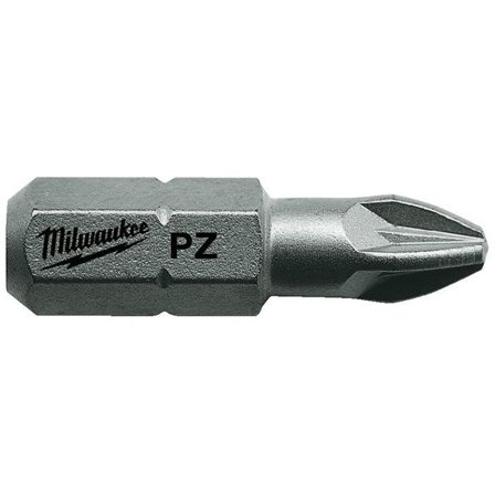 Milwaukee PZ1 Bits 25-pakning 25 mm, Maskintilbehør & forbruk