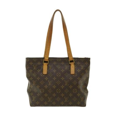 Louis Vuitton Vintage, Pre-owned Cabas Piano Monogram Tote Bag Bruin, Dames, Maat:ONE Size,leer