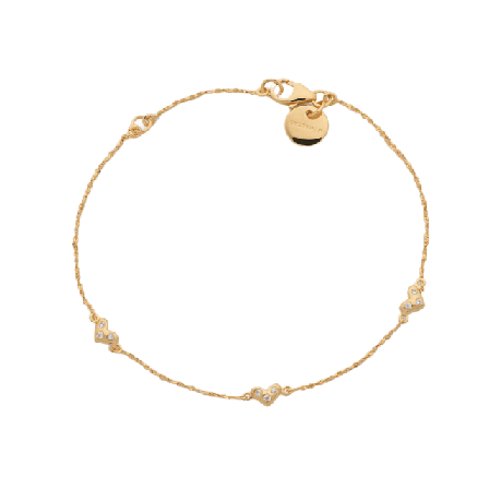 Syster P Forever Bracelet Gold Armband Dam Guld ONESIZE
