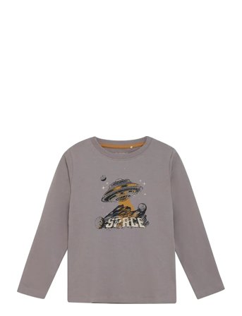T-Shirt Ls Grey Minymo