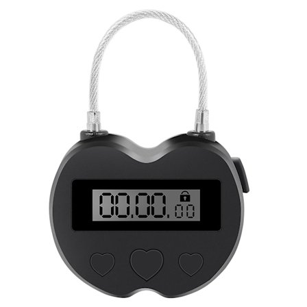 Smart Time Lock Lcd Display Time Lock Multifunktionel Rejse Elektronisk Timer, Vandtæt Usb Genopladelig