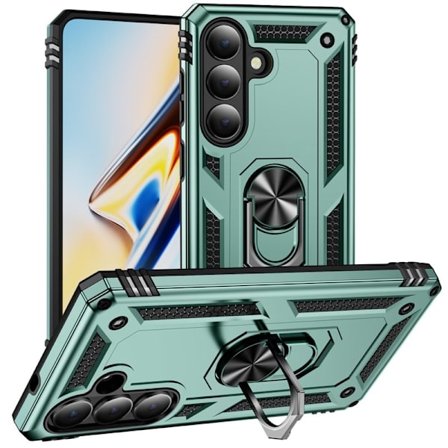 Mobilskal till Samsung Galaxy S26 Plast med Ställning - Grön