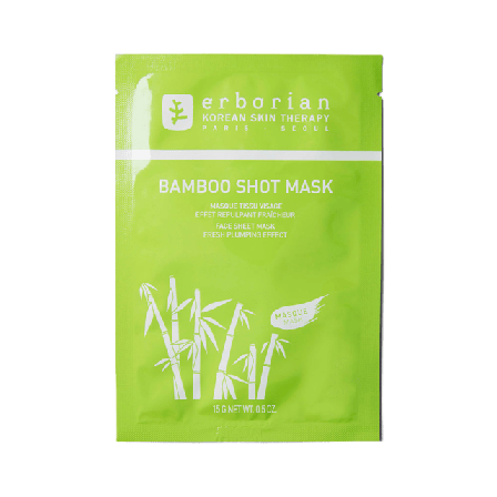 Erborian Bamboo Shot Mask Ansiktsmask & peeling Unisex 15G