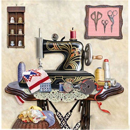 30*40cm DIY Diamantmålning (endast målning, ingen ram) Full square 5D diamantmålning symaskin, full borr