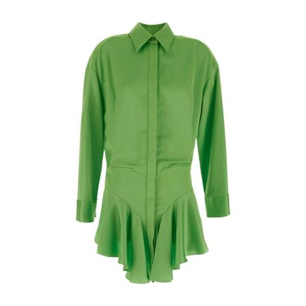 The Attico Shirt Kjole Grøn, Dame