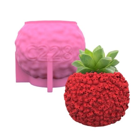 Blomkruka Form Betong Cement Form Aromaterapi Form Ljuskopp Form Heminredning