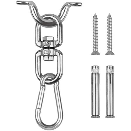 Kraftig Krog til Hængekøje, Boksepude, Gynge, Hængekøje