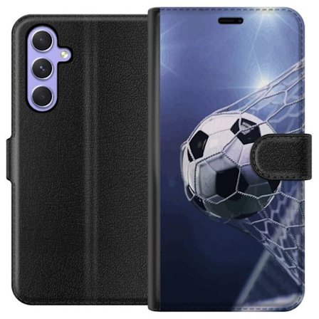 Kompatibelt Lommeboketui til Samsung Galaxy A54 Fotball Fart Nett Ball Sport Kamp