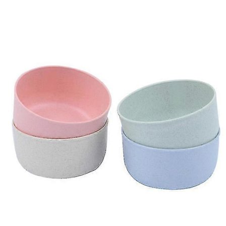 Sundt service / tåler mikroovn og opvaskemaskine / ikke-brudbart, 4 skåle 11 cm