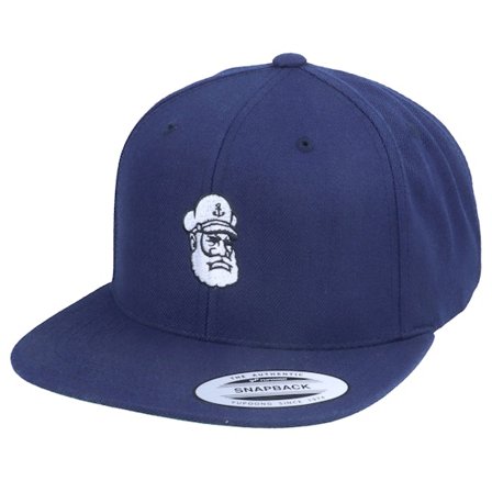 Iconic - Blå snapback Keps - Captain My Captain Navy Snapback @ Hatstore
