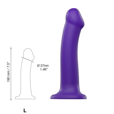 Taipuisa Dual Density Dildo Large - 19 cm - strap-on-me