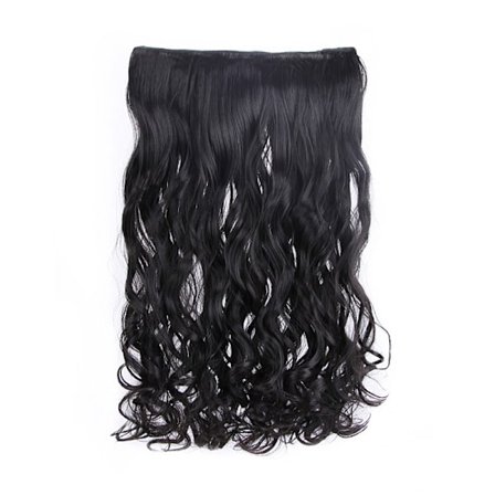 Saumaton Wave hiustenpidennysperuukki