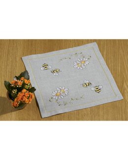 Broderipakke Duk Humler - Västgöta Broderi