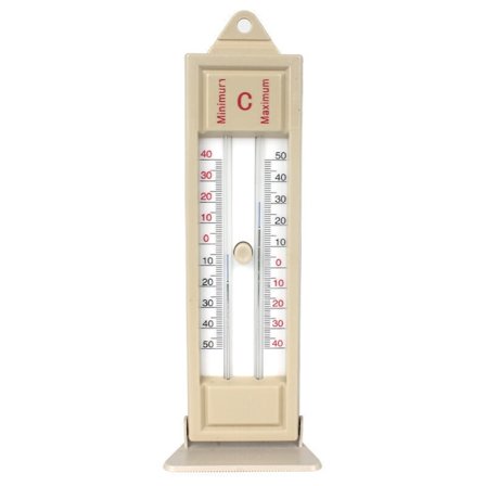 Drivhustermometer for hage, Digital utendørs planting Maks-Min termometer for innendørs utendørsplanter Arbeidsplass, Enkelt veggmontert 