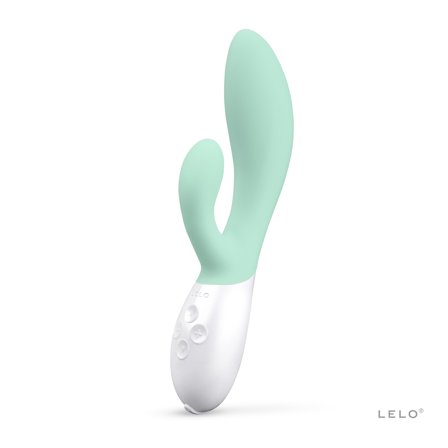 Lelo: Ina 3 Rabbit Vibrator - Seaweed - Sexleker Vuxen: Vibrator, dildo & massajestaver
