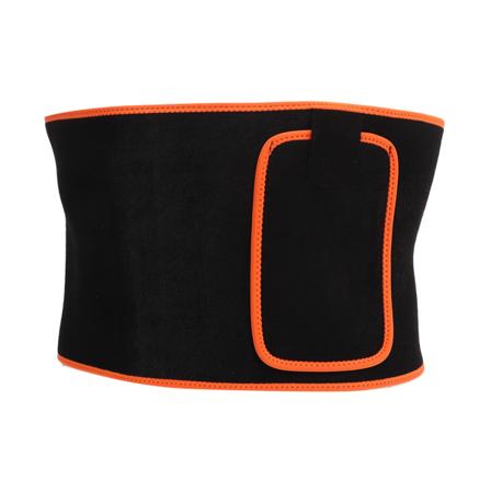 Waist trainer Justerbart ländryggsstöd Slimmande kroppsbälte med telefonficka för Fitness Gym S