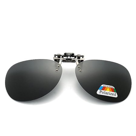 Aviator Solglasögon Polariserad klämma Metallklämma Solglasögon Förare Körning Solglasögon Färgbyte Nig
